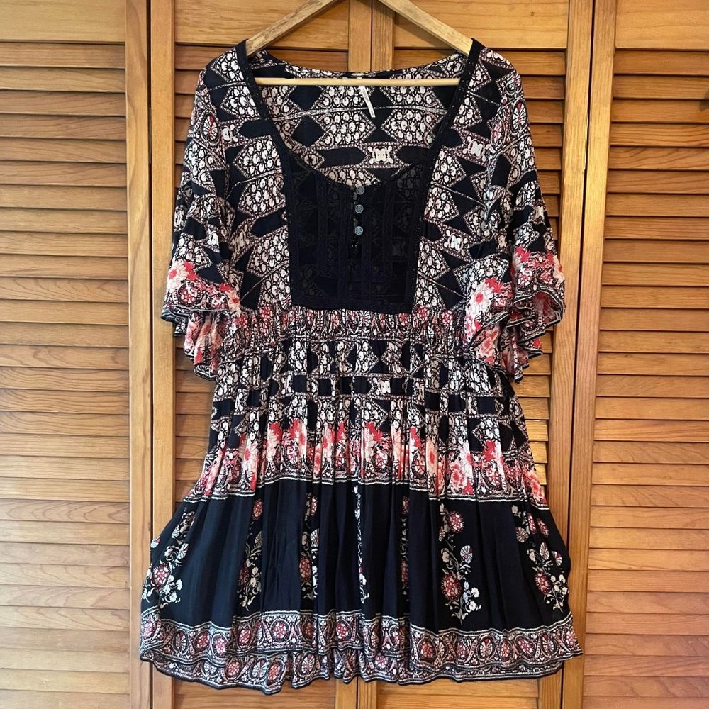 Boho Style Mini Dres - image 1